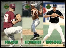 1993 Classic Four Sport Collection Tri Card Alex Rodriguez Rookie /65600 Seattle. rookie card picture