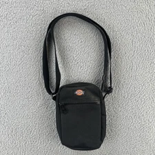 Dickies Unisex Small Black Shoulder Bag Fashionable Workwear Bag