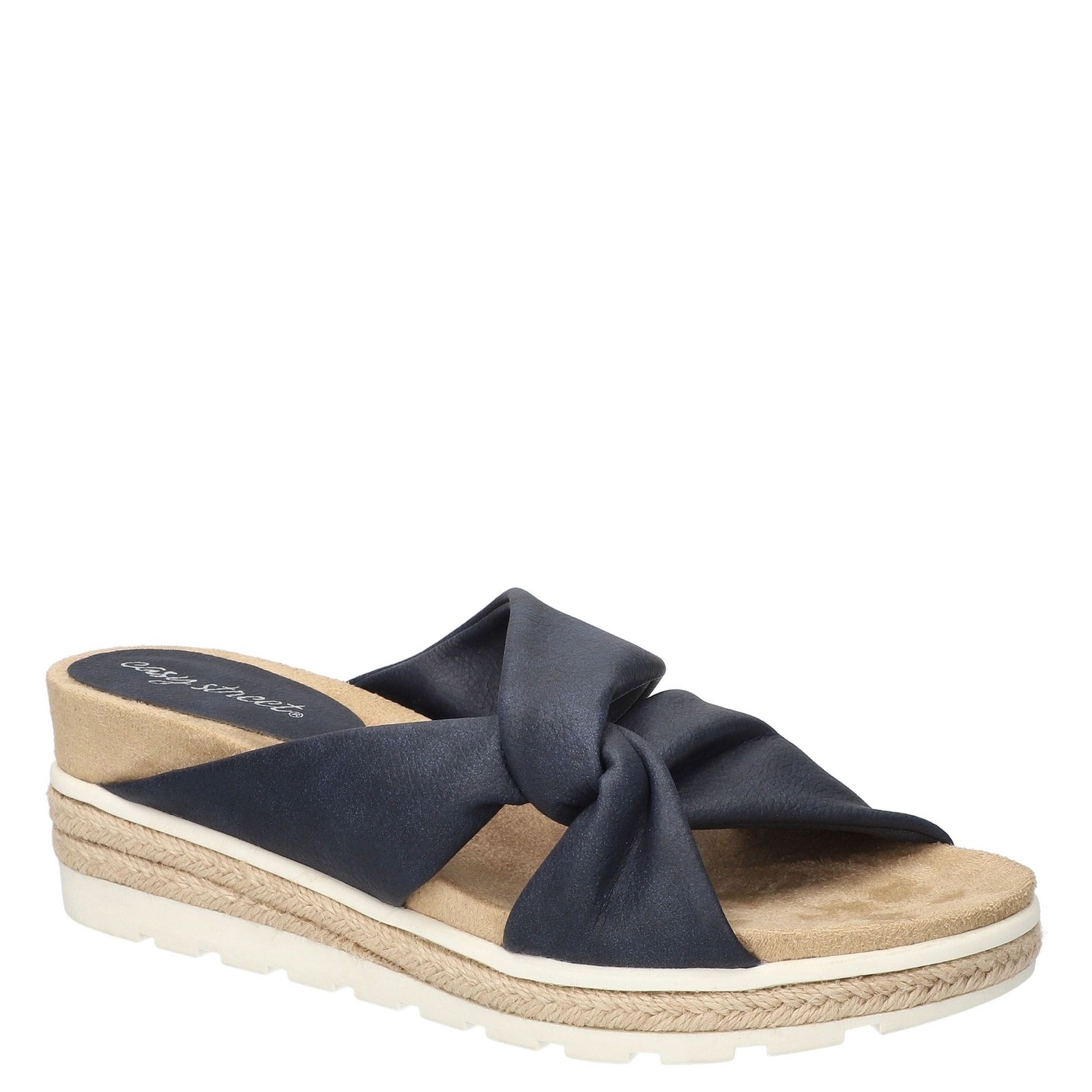 Женские сандалии Easy Street Ja 8 E темно-синего цвета США