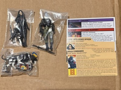 SDCC 2013 Hasbro G.I. Joe Transformers Ravage Baroness Snake-Eyes Blaster MISB