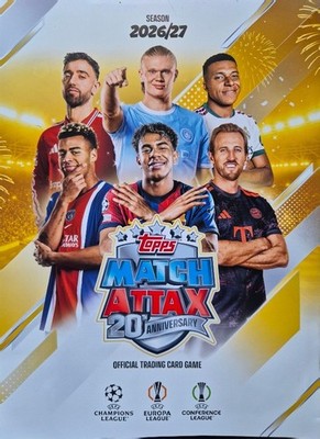 Topps Match Attax 2026 2027 Champions League  Infinity Club 100 limited Edition