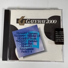 Gateway 2000 Entertainment CD Vintage Windows Product  000-09046