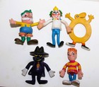 Vintage Jack-In-The-Box Set of 5 Bendable Buddies '80's Hong Kong — photo 1
