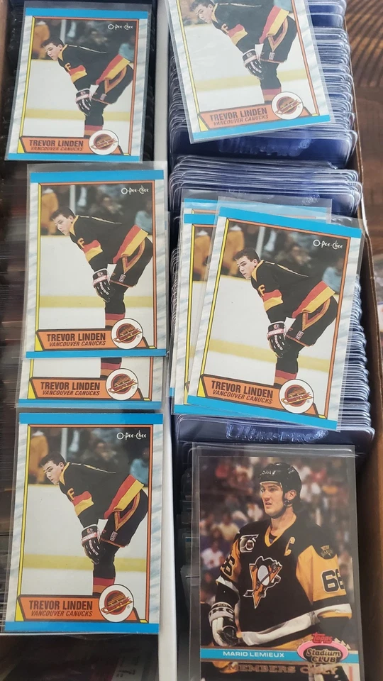 1000 + Tarjetas de Cuenta 100% Tarjetas de Hockey LOTE ESTRELLAS RC Salón de la fama Foto 4 de 4