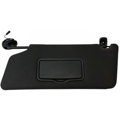 11-15 Ford Explorer Left Driver Sun Visor Interior Black 2452744 OEM