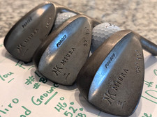 Miura Golf Hand Ground Wedges, Set Of 3, Ground By Mr. Katsuhiro Miura 1/1 Giken