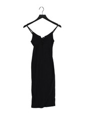 Topshop Bodycon Midi Dress UK8 in Black