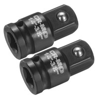 "2 StüCk Stecknuss-Adapter 1/4\\\" Auf 3/8\\\" FüR CR-MO Stahl"
