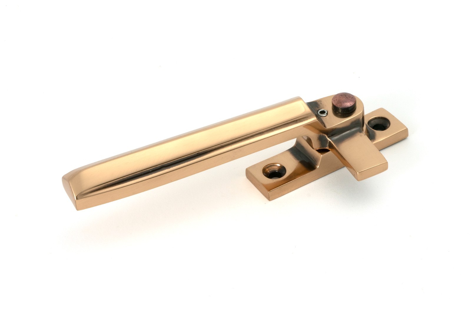 From The Anvil 51918 Polished Bronze Locking Art Deco Fastener - LH