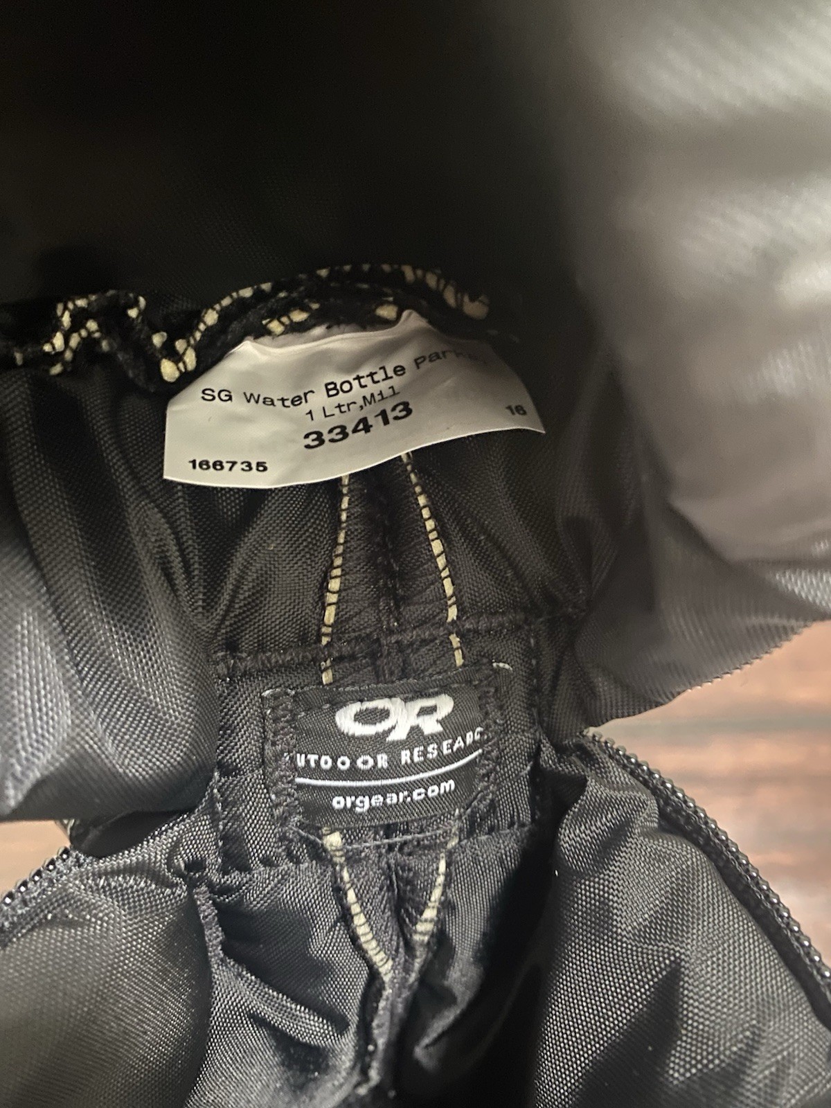 Outdoor Research Black Nalgene Parka Pouch Insulated Tactical Military