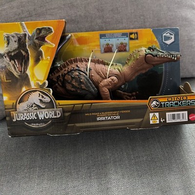 Jurassic World Dinosaur Toy Roar Sound & Attack Action Irritator Figure Mattel