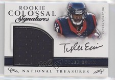 2016 National Treasures Rookie Colossal Signatures 5/99 Tyler Ervin #27 Auto 6jx