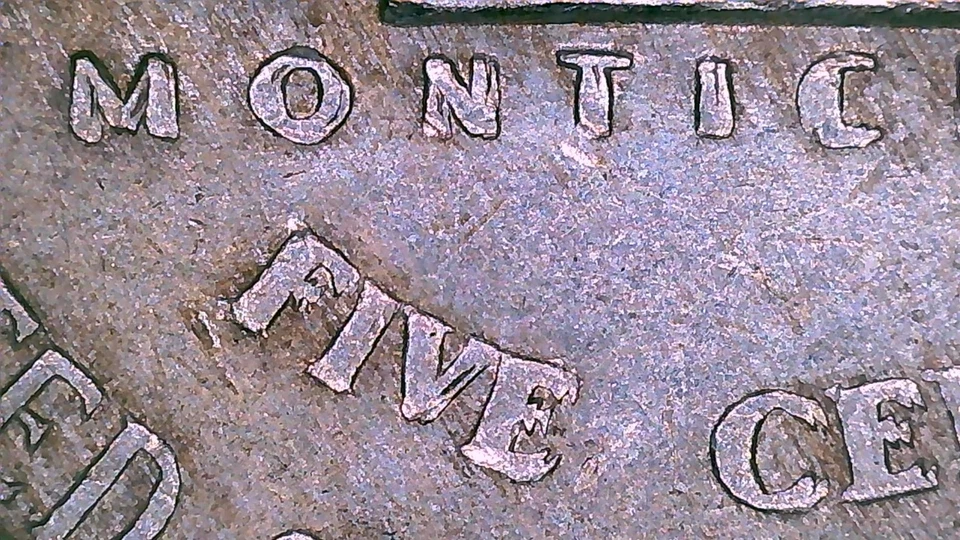 1939 Jefferson Nickel DDR, Doubled Monticello Error Double Die Reverse FS-801 XF - Image 2 of 4
