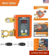 12V 240A Remote Kill Switch for Car, LED Battery Disconnect Switch,Battery Cu...