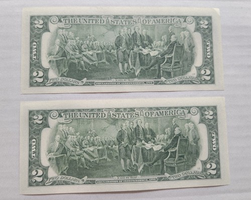 Due (2) monete da collezione - Gli Stati Uniti d'America due dollari - Foto 4 di 10