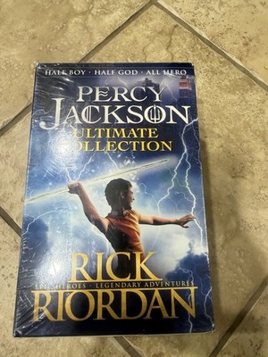 Percy Jackson Ultimate Collection 5 Book Box Set Rick Riordan Puffin NEW SEALED