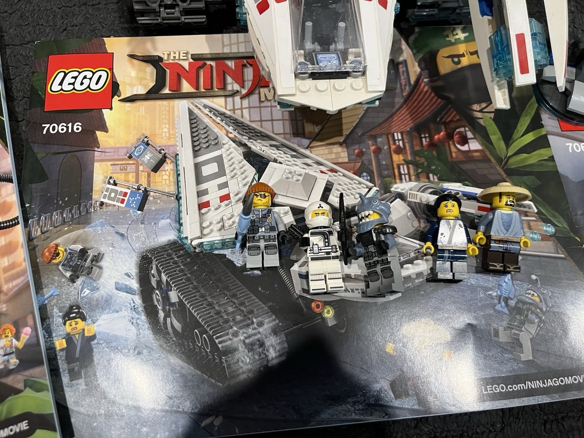 LEGO NINJAGO Movie Mech Lot w Minifigs: 70612, 70615, 70632, 70611