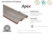 Premium Exterior Composite Cladding 4.8m Boards x 10 pieces- Silver Birch