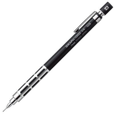 Pentel Druckbleistift Graph 1000CS XPG1005CSA schwarz NEU