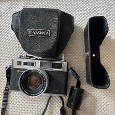 Yashica Electro 35 GSN 45mm Film Camera Working With Case-A