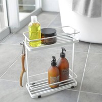 Yamazaki Bad Regal Tower Metall Weiß Klein Platzsparend FüR Badezimmer