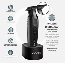 Cocco Veloce Pro Cordless Trimmer Digital Gap Ambassador DLC Blade Edger | Black