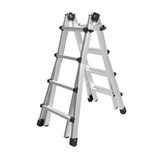 Marchetti BLACK 44 scala telescopica in alluminio allungabile fino a 4 mt