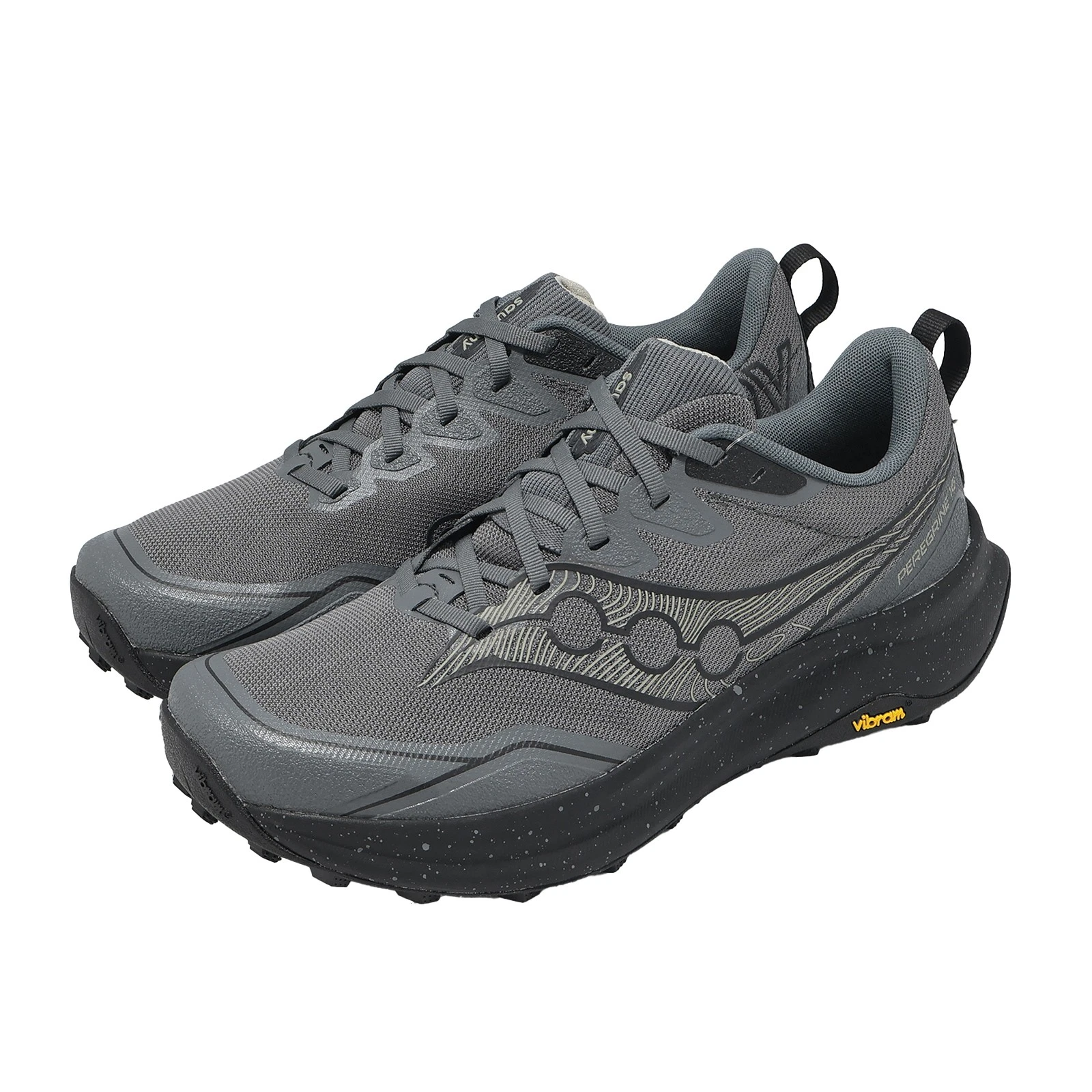 Saucony Peregrine 16 Carbon Black Men Trail Running Shoes S210661-01