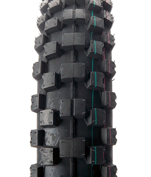 Qind 90/100-16 Dirt Bike Tire with QD015 Knobby Tread, Repla