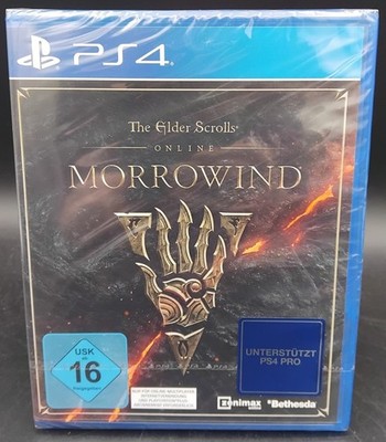 The Elder Scrolls Online Morrowind Sony PlayStation 4 Neu und sealed USK 16