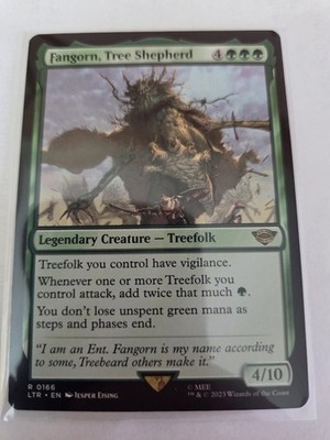 MTG, Fangorn, Tree Shepherd : the Lord of the Rings:  NM