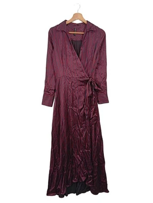 IMPERIAL Robe portefeuille Dames Robe T EU 34 rouge-bleu style décontracté - Photo 1/4