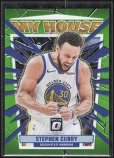 2023-24 Donruss Optic #17 Stephen Curry My House Lime Green #/149