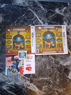 Professor Layton and the Azran Legacy 3DS Complete CIB 