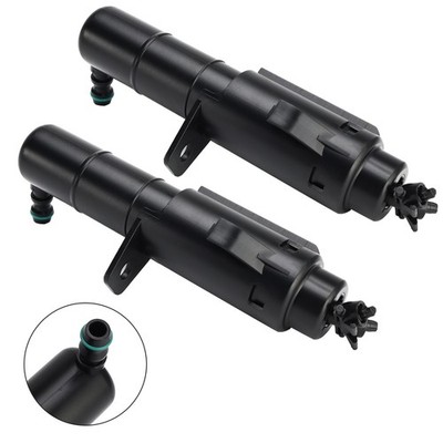 1 Pair Front Headlight Spray Washer Nozzle 5K0955978A For VW Golf Jetta MK6