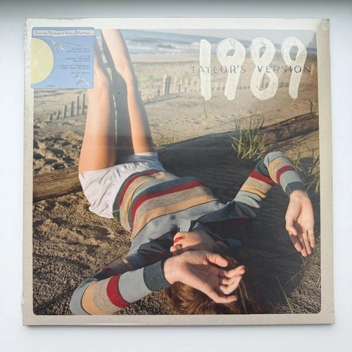 Taylor Swift 1989 (Taylor's Version) 2 LP Sunrise Yellow Vinyl NEW SEALED