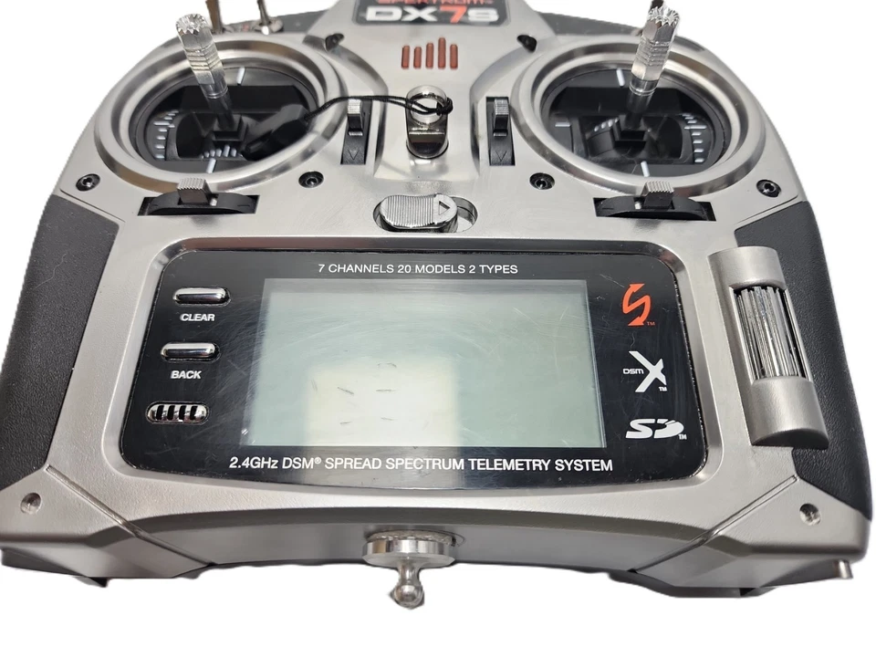 Spektrum DX7s DSMX 7CH RC Transmitter Radio Remote Only - Image 2 of 4