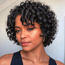 Gogo Curl Crochet Hair 6 Inch 8 Packs Black Ocean Wave Crochet Hair Pre