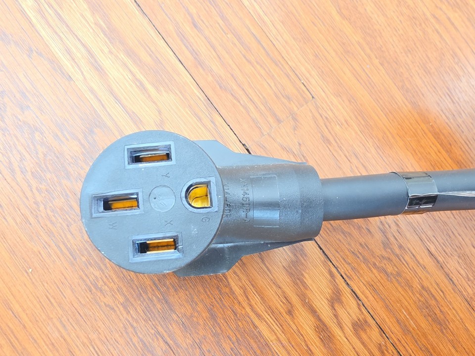NEMA 6-50P to 14-50R EV Charger Adapter Cord 220V 50 Amp 4 Prong to 3 ...
