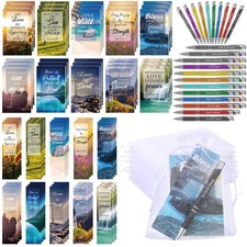 120 Pcs Mother's Day Christian Bible Gifts Set Include Bible Verses Bookmarks...