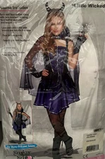Little Wicked Costume Girls M 8-10yrs
