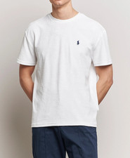 Polo Ralph Lauren Tee T shirt White regular Fit White Cotton Crew neck