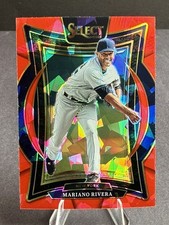 2025 Panini Select - Mariano Rivera - #30 Concourse Red Ice Prizm /299 - Yankees