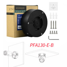 PFA130-E Black Waterproof Junction Box for Bullet Turret security Camera Outdoor