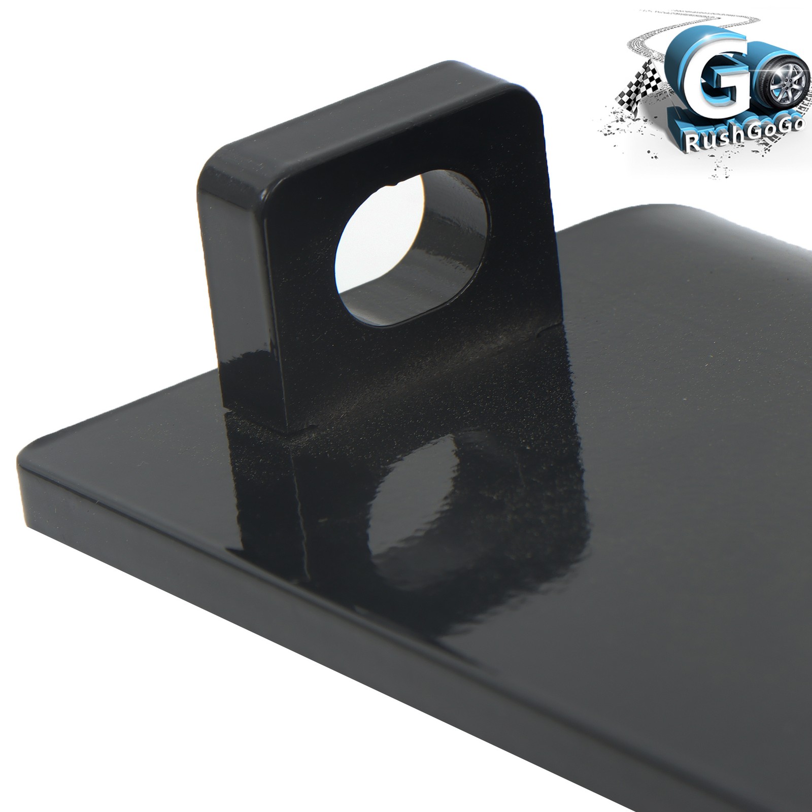 25,000lbs 16055 5th Wheel Rail Gooseneck Trailer Hitch Bent Plate 2-5/16" Ball