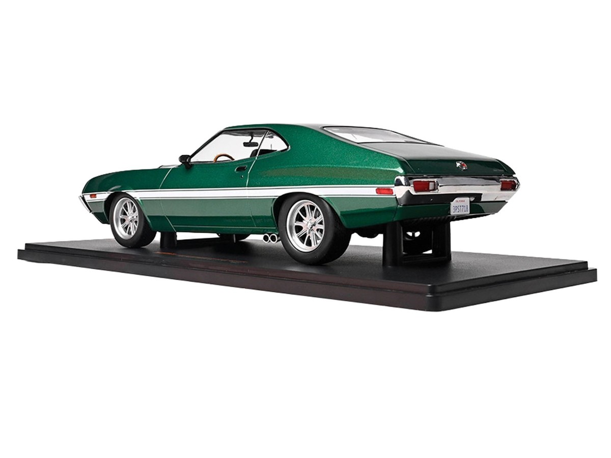 1972 FORD GRAN TORINO SPORT 2-DOOR GREEN 1/18 DIECAST MODEL BY IXO