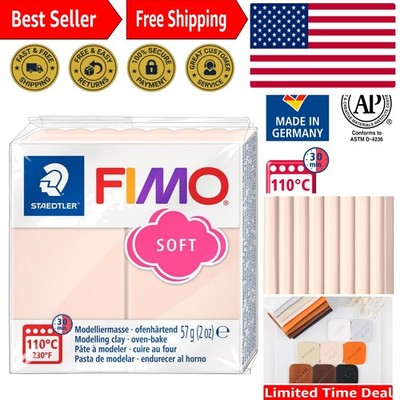 Light Flesh FIMO Soft Polymer Clay - Non-Toxic 57g for Kids & Creative Projects