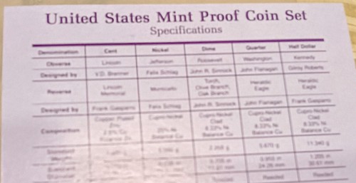 1986 US Mint Proof Set. Ellis Island 90% Silver Dollar. 1/2 Dollar Clad. Rare! - Picture 6 of 6