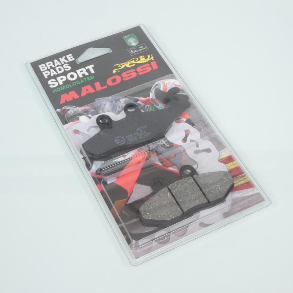 Plaquette de frein arrière Malossi pour scooter Gilera Fuoco 500 ie LT 2013-2016