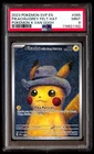 PSA 9 Pikachu Grey Felt Hat 085 Pokemon Svp En SV Black Star Promo 2023 X Van Go
